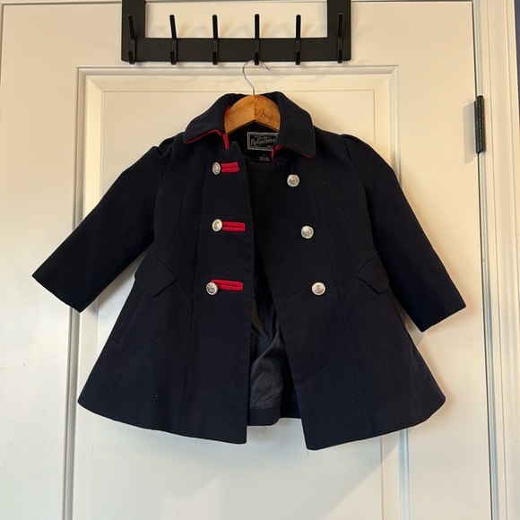 Rothschild pea coat navy blue size 3T - Picture 2 of 10